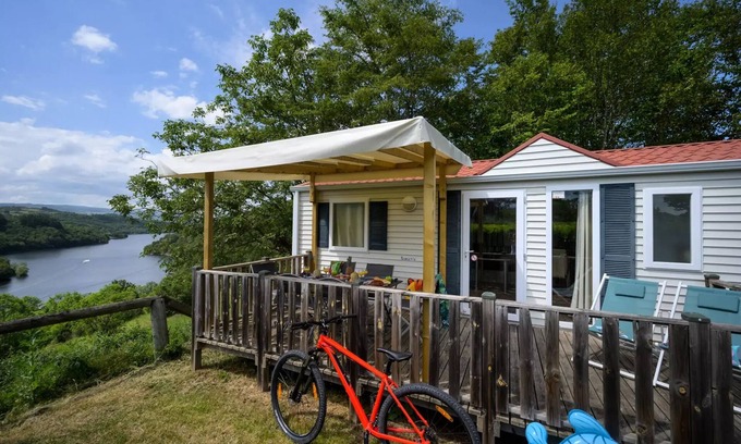 Cordelle Casa | Flower Camping de Mars **** - Mobile home Comfort 34m2 / 3 bedrooms - Terrace 6 people