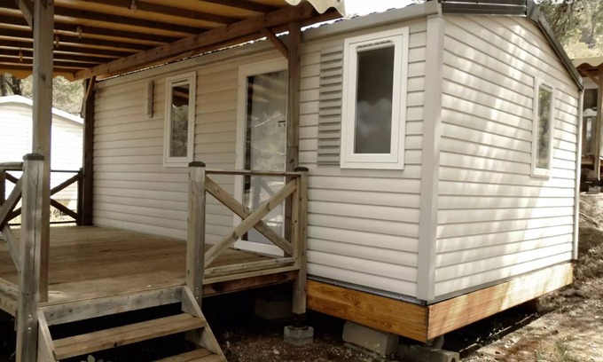 Villecroze Casa | Flower Camping Les Cadenières **** - Mobil home Comfort with air conditioning 23m2 2Ch. 4/5P 5 persons
