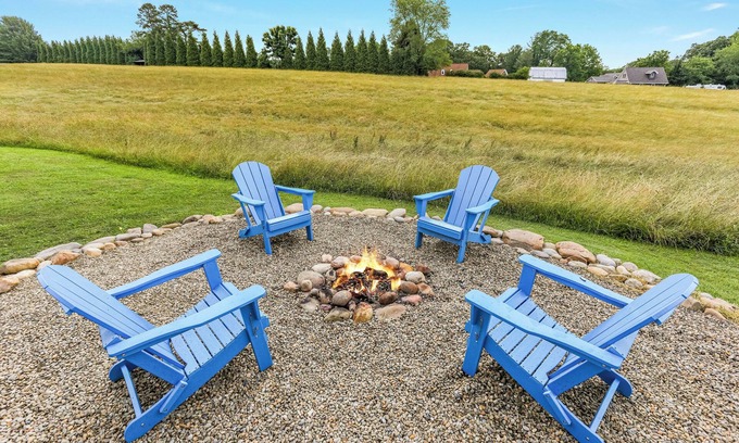 Candler Casa | Flowing meadow, Hot Tub, Peaceful setting, King bed, Inviting shower, parkway