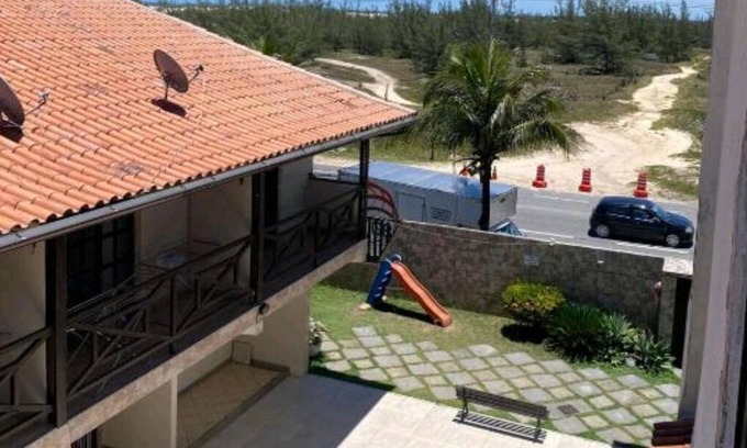 Foguete Casa | Foot in the Foguete beach area, Brazilian Caribbean