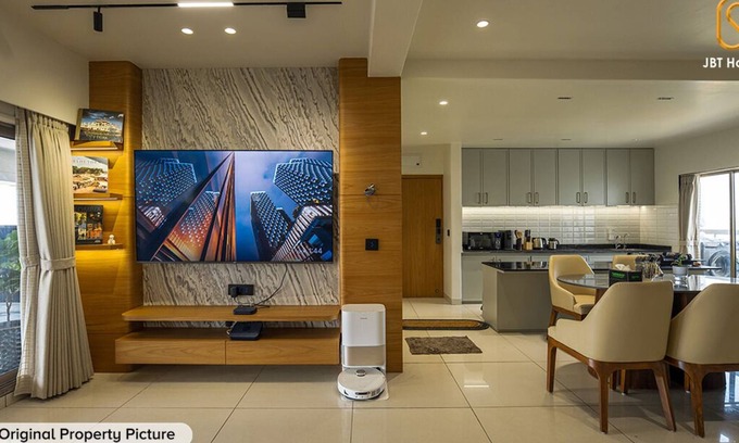 Vadodara Apartamento | For NRI by NRI - A3 1001, 3BHK Premium Luxury House with Private Terrace