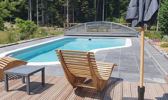 Saint-Remy Apartamento | Dúplex en el bosque con piscina y Wi-Fi