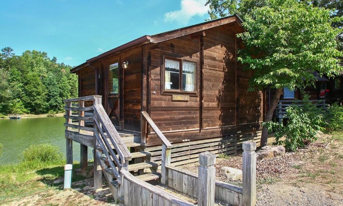Advance Complejo | Forest Lake Camping Resort Lakefront Cabin 8