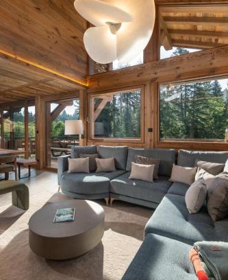 Xonrupt-Longemer Chalet De Esquí | Forest Lodge, a luxury chalet with sauna and jacuzzi