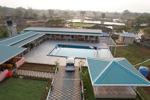 Karjat Casa | Fortune Farms - Scenic resort with Raindance,Gazebo,Pool&Hill Views