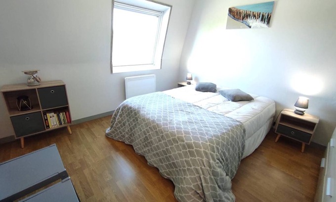 Fouesnant Apartamento | Fouesnant Beg Meil, the beach on foot from this lovely renovated apartment