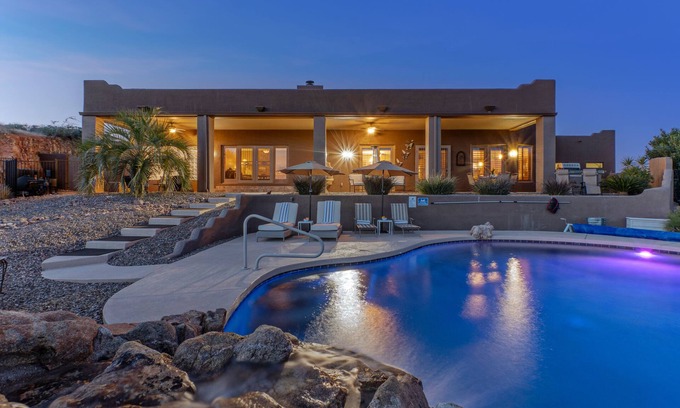 Fountain Hills Casa | Fountain Hills Lux Home w/Million $ Views, Htd Pvt Pool, King Beds & TVs All BRs, Near Scottsdale