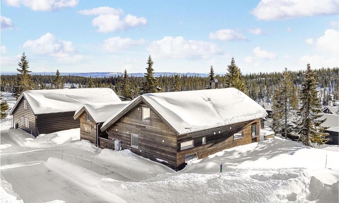 Ringsaker Casa | Four-Bedroom Holiday Home in Sjusjoen