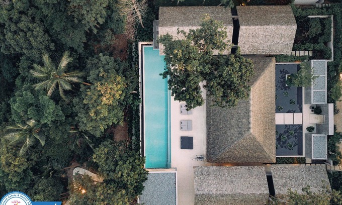 Maprao Island Villa | Villa de cuatro dormitorios con piscina con vista al mar en la isla de Coconut, Phuket