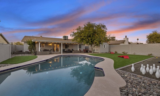 Tempe Casa | Four Queens Inn ~No Cleaning Fee~ Near Airport/ASU