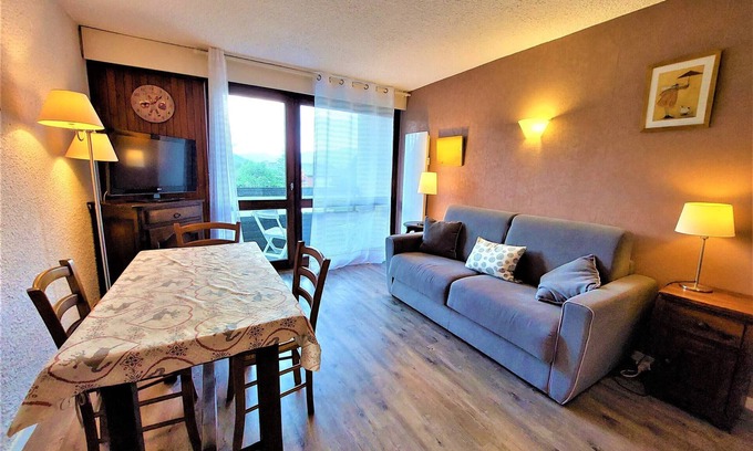 Autrans-Meaudre-en-Vercors Apartamento | Autrans-Méaudre: Apartamento para 4, 40m², 2 Balcones, Cerca del Centro y Pistas de Esquí