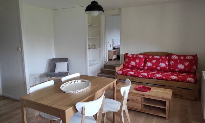 Autrans-Meaudre-en-Vercors Apartamento | Apartamento acogedor en Autrans, 47m², para 4 personas, cerca de pistas de esquí y del centro del pueblo