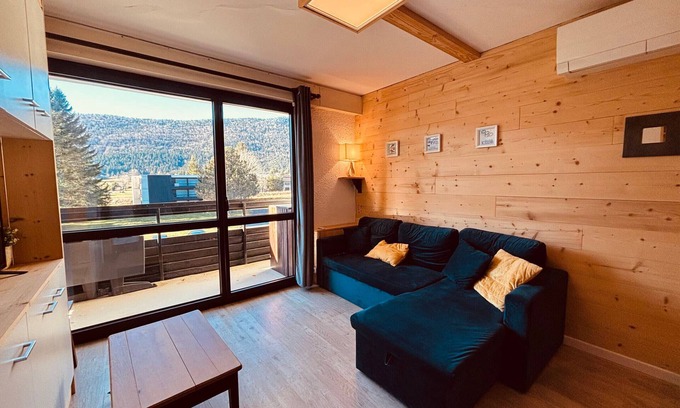 Autrans-Meaudre-en-Vercors Apartamento | Autrans: Apartamento renovado para 6 personas, 40m², cerca del centro y pistas de esquí
