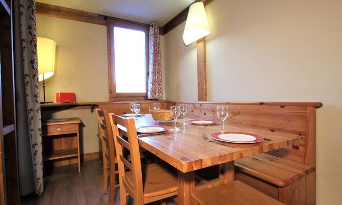 Montchavin Apartamento | Apartamento La Plagne Montchavin Les Coches, 2 dormitorios, 6 personas