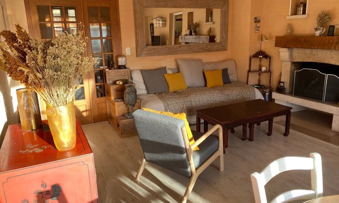 Saint-Geniez-d'Olt Apartamento | Cozy apartment with magnificent view
