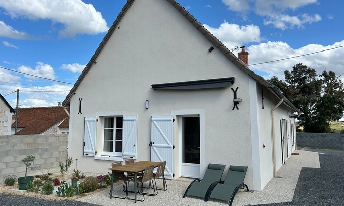 Faverolles Cabaña | Acogedora Casa para 4 Personas en Villentrois, Ideal para Explorar Berry