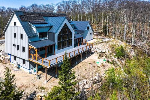 Franconia Apartamento | Franconia Heights Sustainable Mtn Apartment