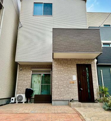 Naniwa Villa | Free Parking Namba south Villa 4 rooms 120m2