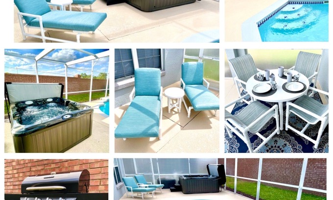 West Kissimmee Casa | Escapada privada de Disney! Calefacción de la piscina gratis para las estancias de otoño, invierno y principios de primavera.
