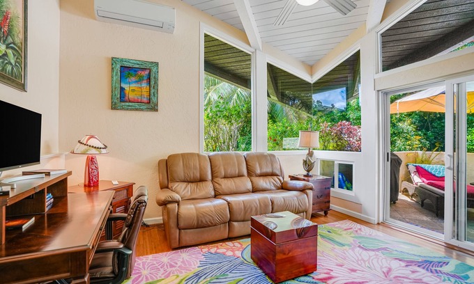 Princeville Cabaña | Free standing cottage, providing a lot of privacy. Low traffic around property.
