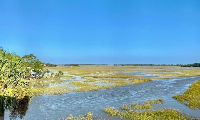 Saint Helena Island Condominio | FRIPPNOUT'RAGEOUS Fripp Island Condo with OUTRAGEOUS Marsh Views!