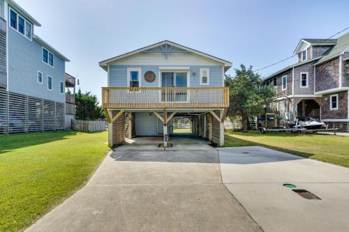 Brigands' Bay Casa | Frisco Coastal Paradise with Boat Dock and Water Views