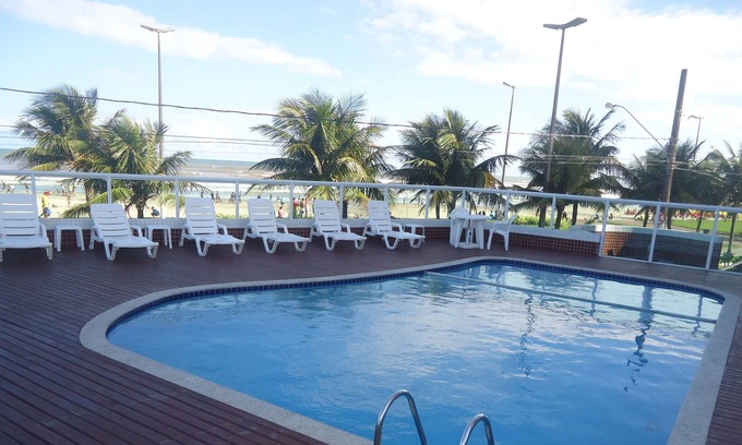 Maracana Apartamento | FRENTE MAR-C / PISCINA 01 Dorm. Acepto Tarjeta-Whats (11) 995346735