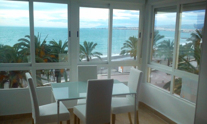 Algarrobo Apartamento | Estudio frontal al mar, sol y playa