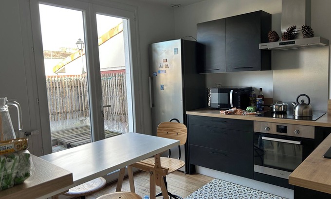 Agen Apartamento | Full Appart / 4 bedrooms, 4 bathrooms, Terrace, Garage, Baby Foot
