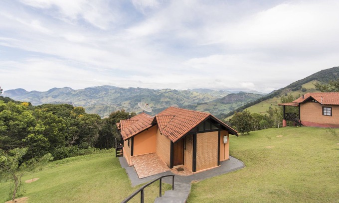 Goncalves Chalet De Esquí | Vista completa de Mantiqueira (chalet 2)