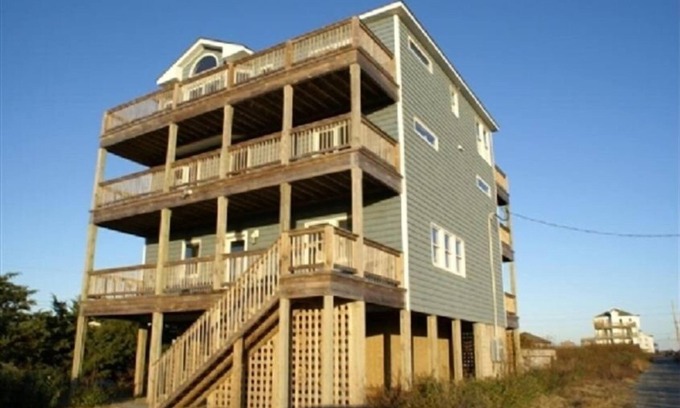 Rodanthe Casa | Totalmente Equipado Beach House W / piscina, jacuzzi, y preciosas vistas