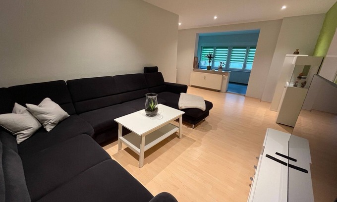 Bad Salzungen Apartamento | Fully equipped vacation apartment with loggia, whirlpool bath and massage shower