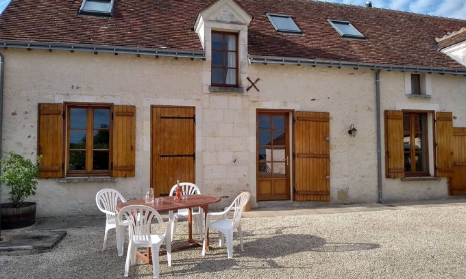 Charnizay Casa | Casa totalmente modernizada pero tradicional en la hermosa campiña de Touraine