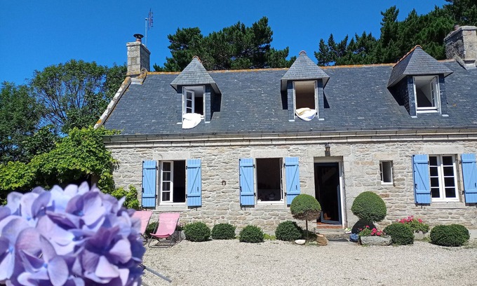 Plomeur Casa | Granja de 1851 completamente renovada cerca del mar