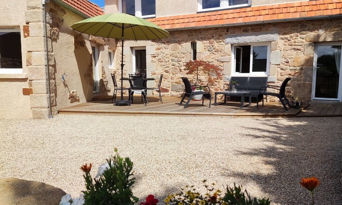 Tregastel Casa | fully-renovated 4* gite with character, beaches and shops within walking distance.