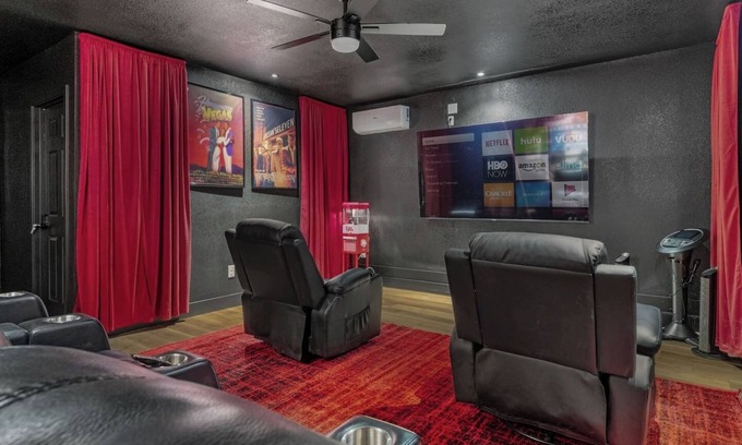 North Las Vegas Casa | Fun 5BR Theater, Games, and Spa!