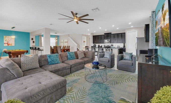 Four Corners Casa | Fun 9Bd Pool Home with Games and Themed Rooms-1576