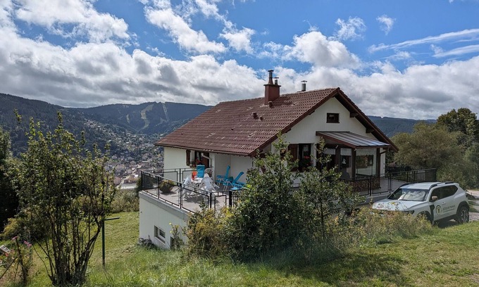 Gerardmer Cabaña | Casa funcional con terraza y vistas, Gérardmer
