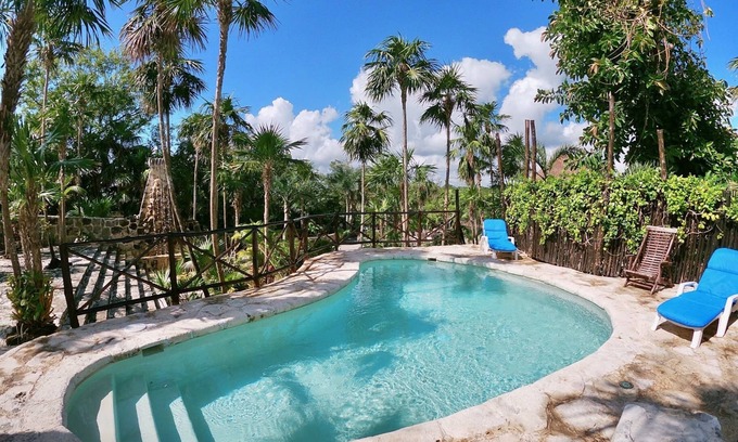 Akumal Villa | Yalku Lagoon Akumal Large 5 BR w / Pool - Perfecto para familias y grupos.