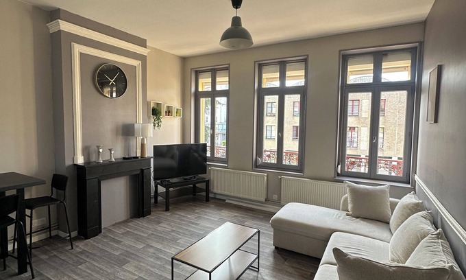 Saint-Omer Apartamento | Furnished apartment "la belle époque
