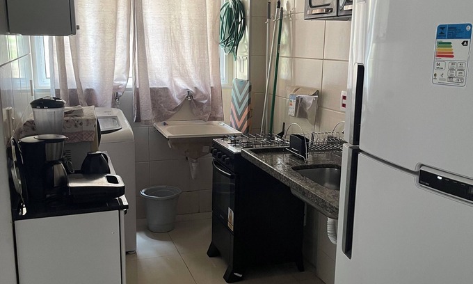 Despraiado Apartamento | FURNISHED APARTMENT ON THE FIRST FLOOR WITH A VERY COZY AND FAMILY-FRIENDLY LEISURE AREA