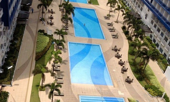 Barangay 76 Condominio | Condominio amueblado en el mar Residences Across Mall of Asia con cable y Wi-Fi
