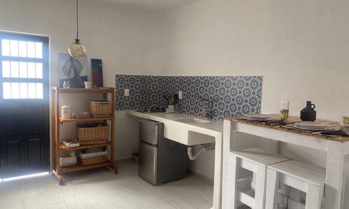 Luis Donaldo Colosio Apartamento | Estudio amueblado a 5 minutos de la playa.