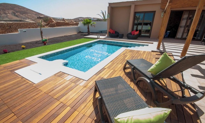 Tuineje Cabaña | FV4301 Casa rural con piscina privada en Tuineje