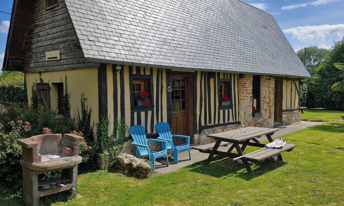 Fatouville-Grestain Cabaña | Gîte 2 Personnes Proche de Honfleur Avec Piscine
