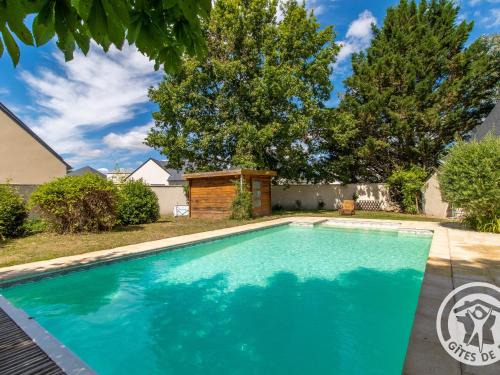 Tierce Casa | Gîte accueillant avec piscine chauffée à partager, près d'Angers, idéal pour vacances en nature - FR-1-622-44