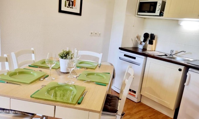 Boulleville Apartamento | Gîte Bulle de détente-Aux Portes d'Honfleur avec piscine couverte