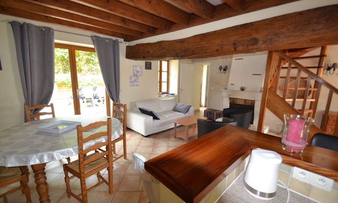 Fontguenand Casa | Gîte Ethan a 15 km del zoológico de Beauval de Saint-Aignan, castillos del Loira