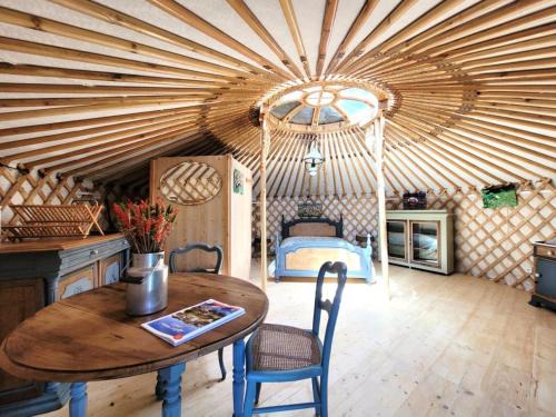 Rosiers (chasteaux) Apartamento | Gîte de France La yourte joulebois - Gîte de France 2 personnes MAE-6961