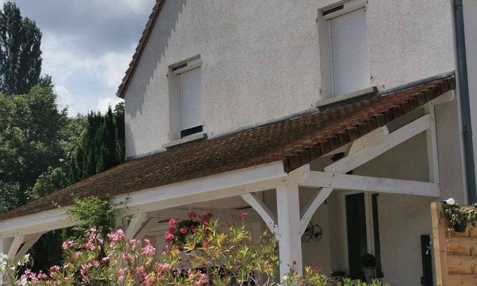 Lechatelet Casa | Gîte de la Houblonnière-Casa-Baño privado con ducha